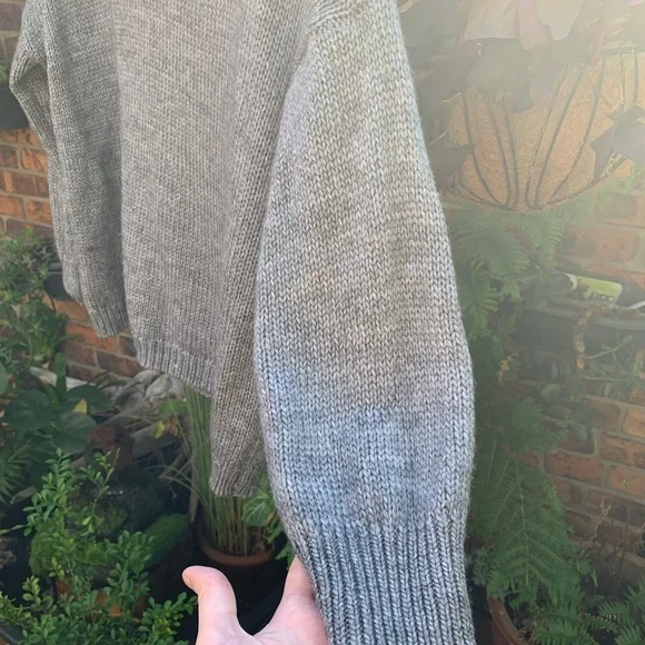 Dotti winter sweater floral embroidered crop jumper - Picture 5 of 8